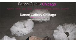 Desktop Screenshot of dancegallerychicago.com